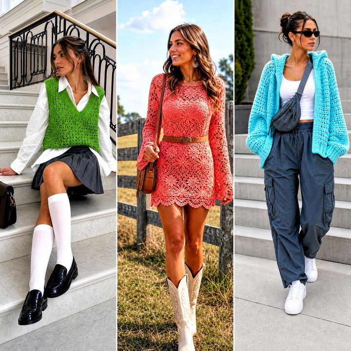 15 Crochet Photo Shoot Outfits Ideas: Creative Portrait Looks