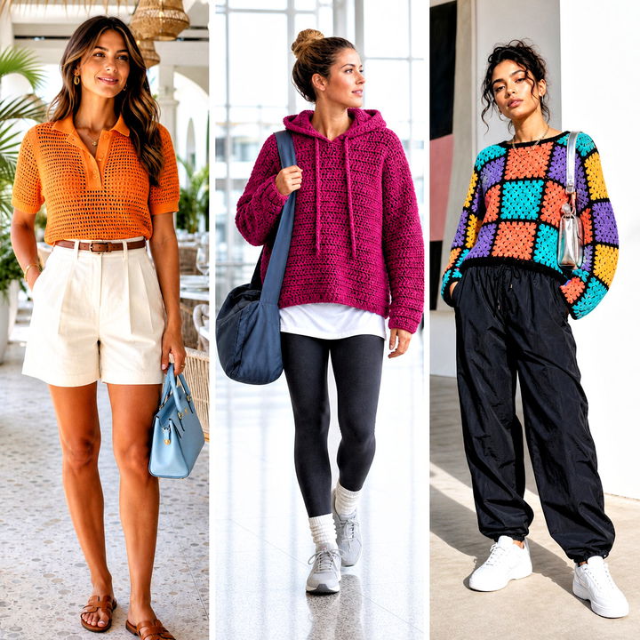 15 Crochet Projects Sweaters Outfit Ideas: Cozy DIY Looks