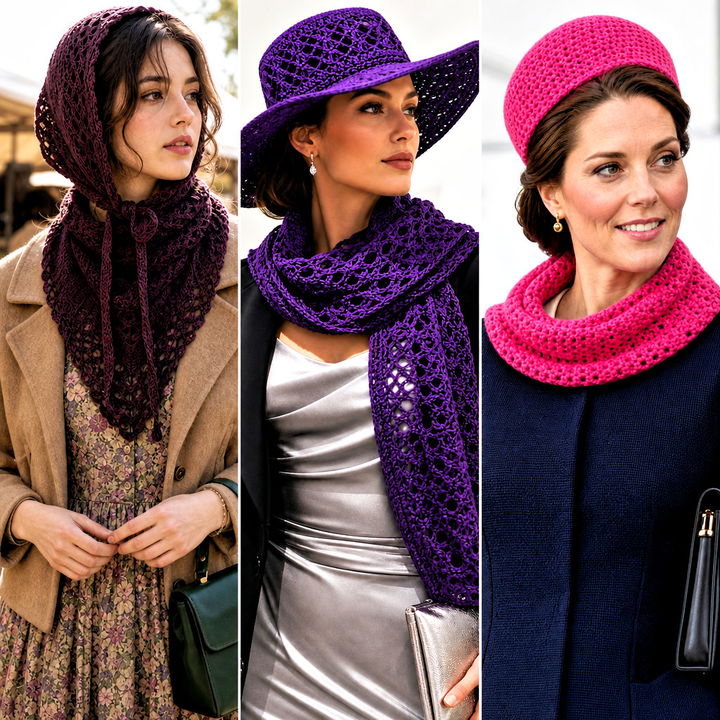 15 Crochet Scarf Hat Outfit Ideas for Cozy Winter Style