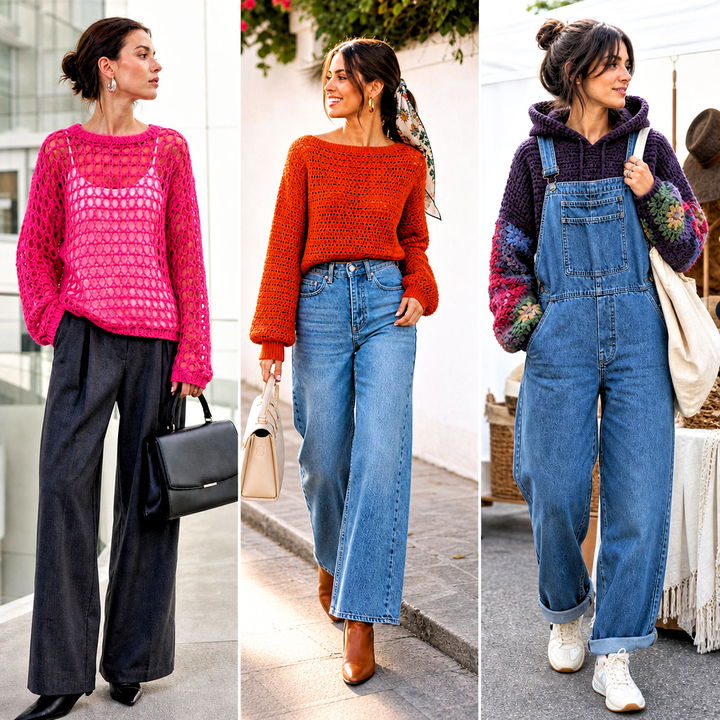 15 Crochet Sweater 70s Outfit Ideas for Retro-Loving Fans