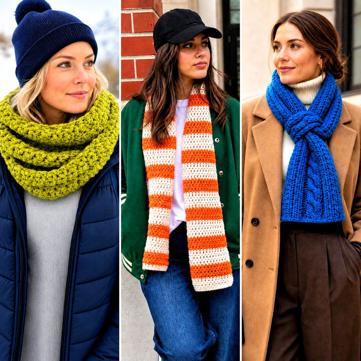 15 Crochet Unisex Scarf Outfit Ideas for Effortless Style