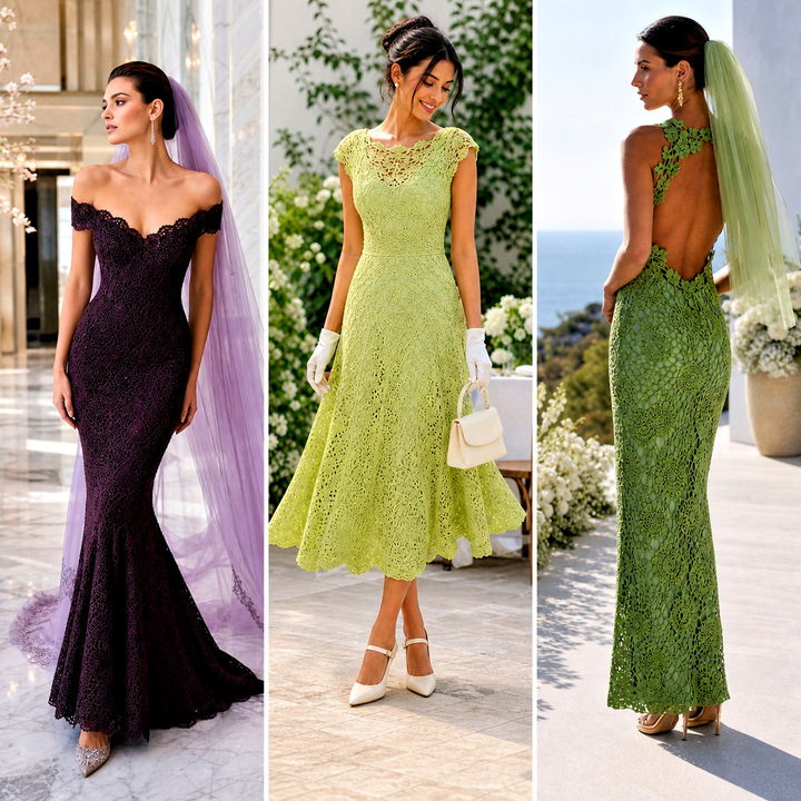 15 Elegant Crochet Wedding Dress Outfit Ideas for Brides