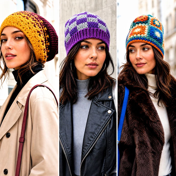 15 Fair Isle Crochet Beanie Outfit Ideas for Cozy Winters