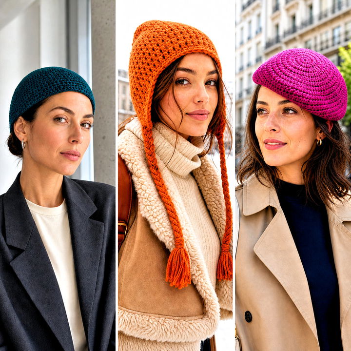15 Fun Crochet Hats for Adults Outfit Ideas That Feel Fresh