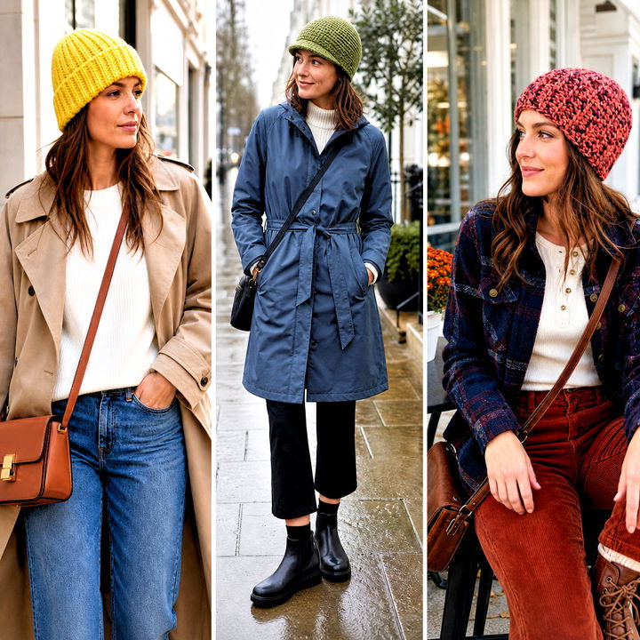 15 Glacier Crochet Beanie Outfit Ideas for Chic Winter Style