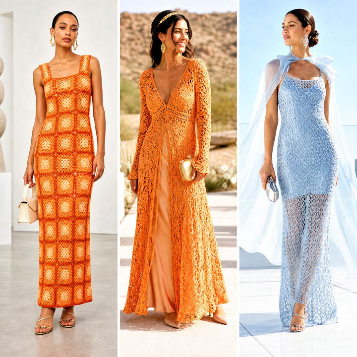15 Hand Crochet Wedding Dress Outfit Ideas: Dreamy Bridal Style