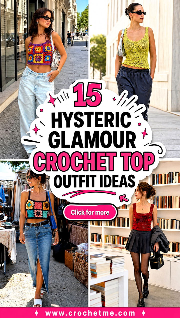 15 Hysteric Glamour Crochet Top outfit ideas - 15 Hysteric Glamour Crochet Top outfit ideas