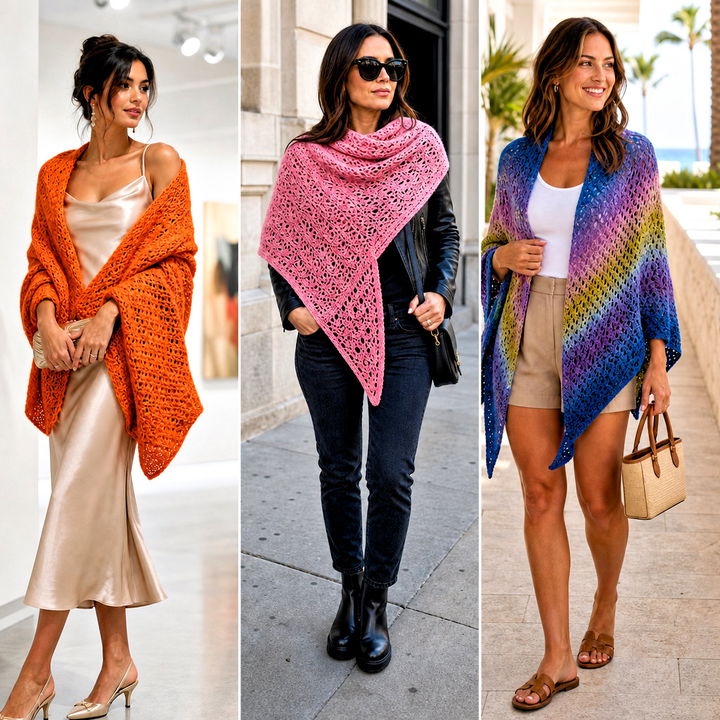 15 Lion Brand Crochet Shawl in a Ball Outfit Ideas to Try