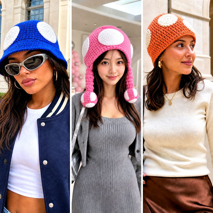 15 Mario Toad Crochet Hat Outfit Ideas for Playful Fans