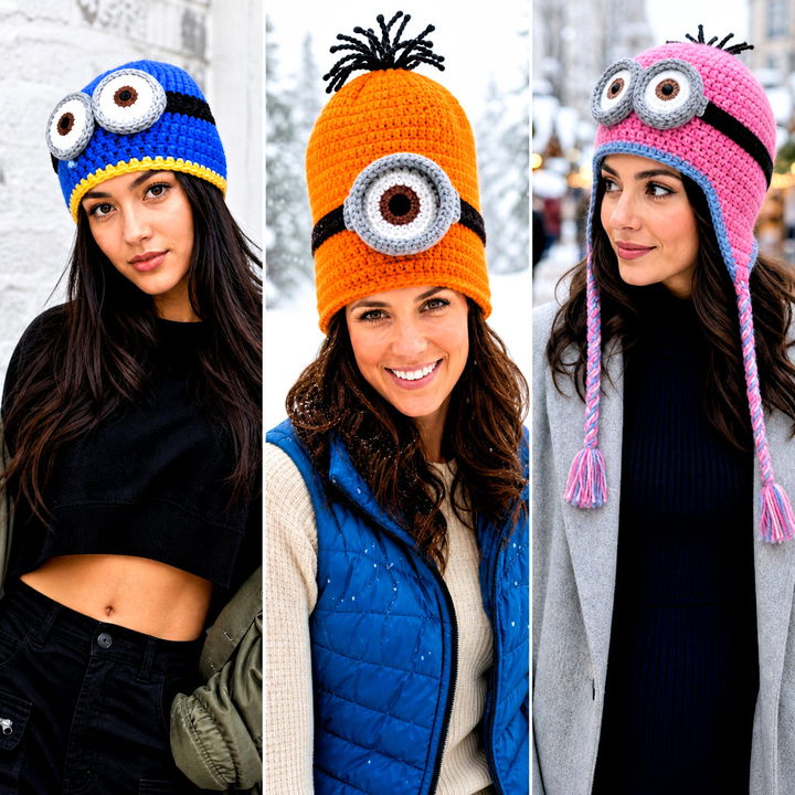 15 Minion Crochet Hat Outfit Ideas for Playful Winter Looks