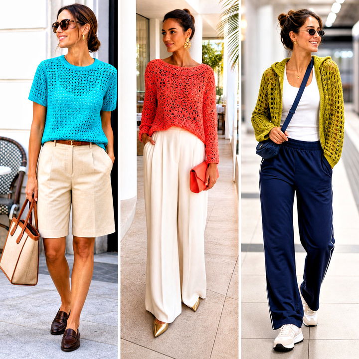 15 Modern Crochet Sweater Outfit Ideas for Chic Comfort