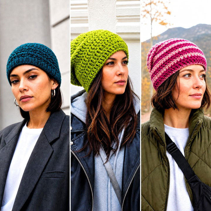 15 Mountain Ridge Crochet Beanie Outfit Ideas for Winter