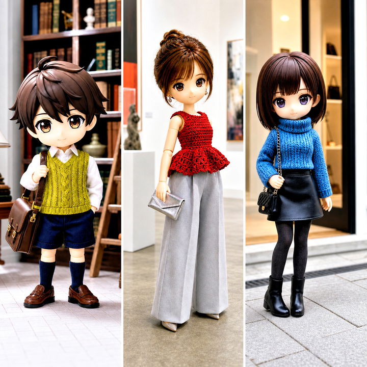 15 Nendoroid Crochet Clothes and Outfit Ideas Collectors Love