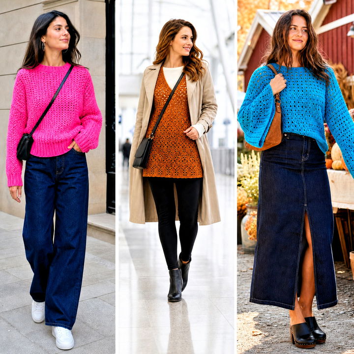 15 Norm Thompson Crochet Sweater Outfit Ideas With Retro Charm