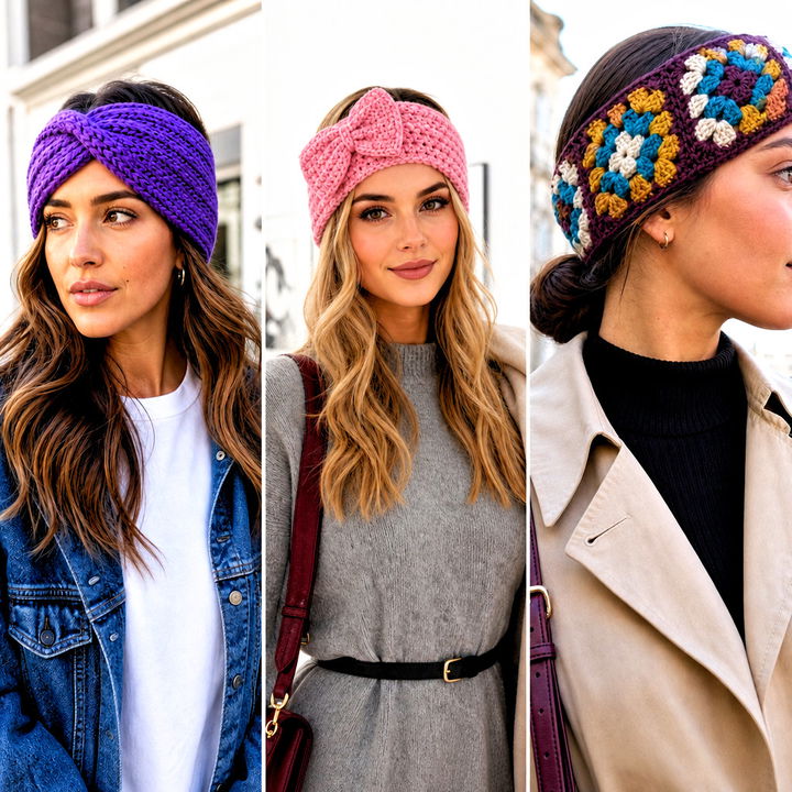 15 Quick and Easy Crochet Ear Warmers Outfit Ideas for Cozy Days