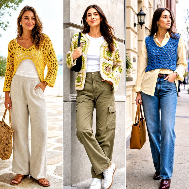 15 Rustic Crochet Sweater Outfit Ideas for Cozy Fall Style
