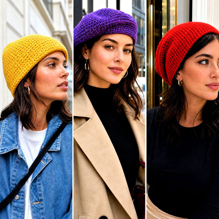 15 Single Stitch Crochet Hat Outfit Ideas for Everyday Warmth