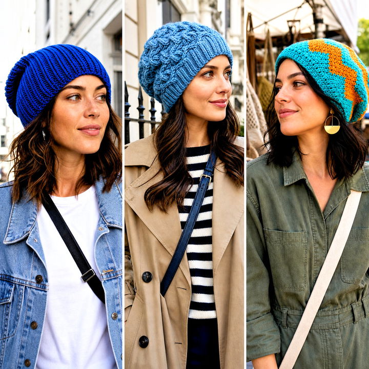 15 Slouchy Crochet Hat Outfit Ideas for Effortless Cozy Style