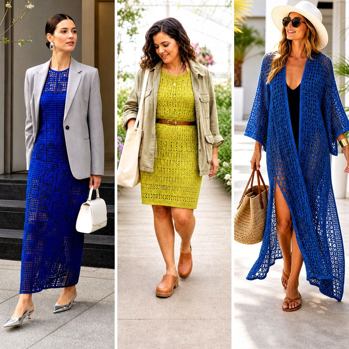 15 Spring Style Crochet Dress Outfit Ideas for Sunny Days