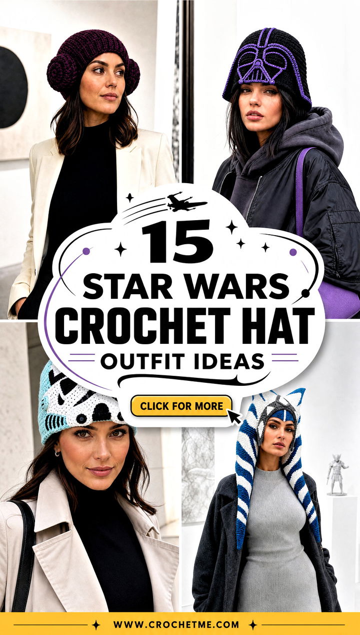 15 Star Wars Crochet Hat outfit ideas - 15 Star Wars Crochet Hat outfit ideas