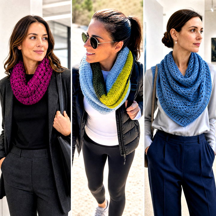15 Tunisian Crochet Cowl Outfit Ideas for Cozy Winter Style