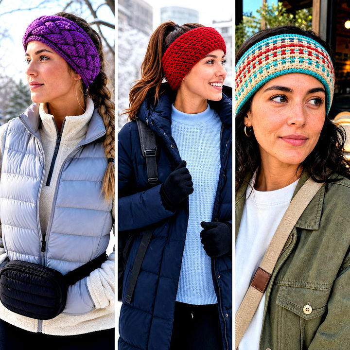 15 Tunisian Crochet Earwarmer Outfit Ideas for Cozy Days