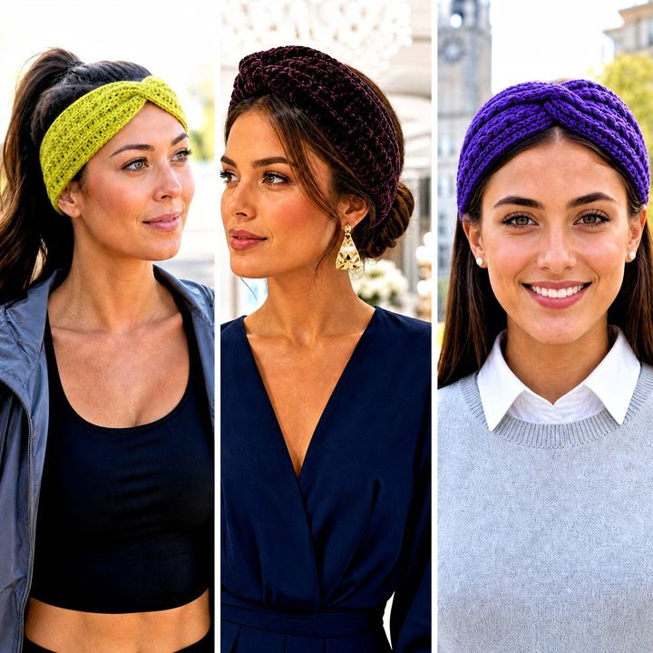 15 Twisted Knot Crochet Headband Outfit Ideas for Cozy Hair Days