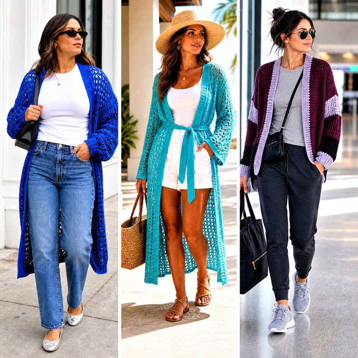 15 Ultimate Lounge Crochet Cardigan Outfit Ideas for Cozy Days