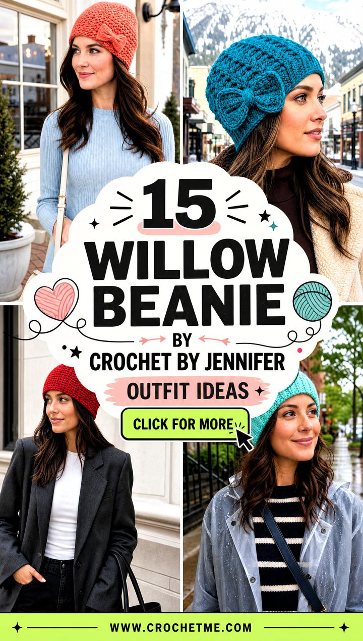 15 Willow Beanie By Crochet By Jennifer outfit ideas - 15 Willow Beanie By Crochet By Jennifer outfit ideas