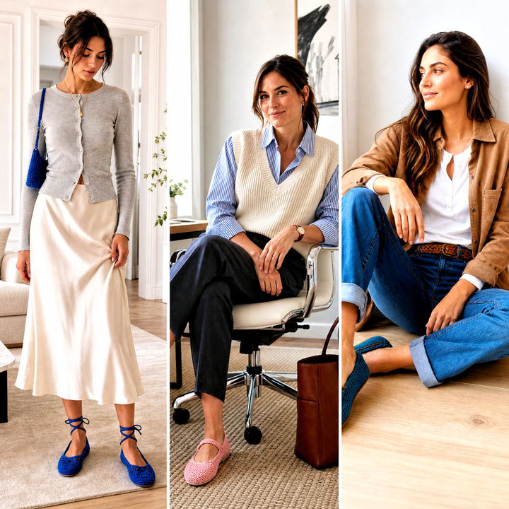 15 Women’s Crochet Slippers Outfit Ideas for Cozy Nights