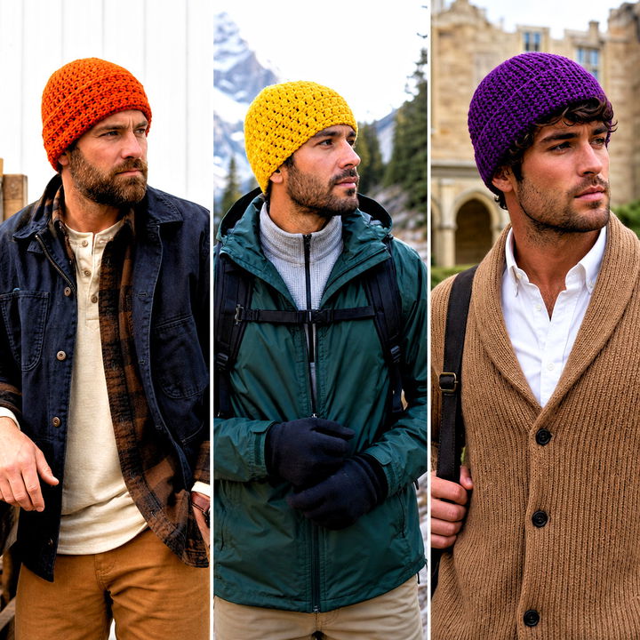 15 brawny beanie mens crochet hat outfit ideas