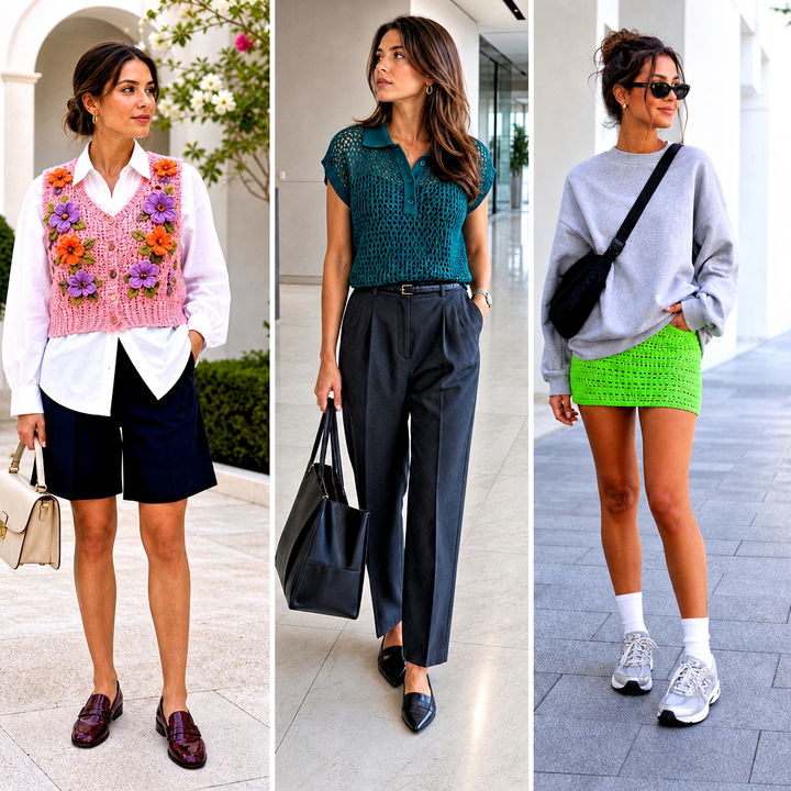 15 Colorful Crochet Clothing Design Outfit Ideas for Modern Style