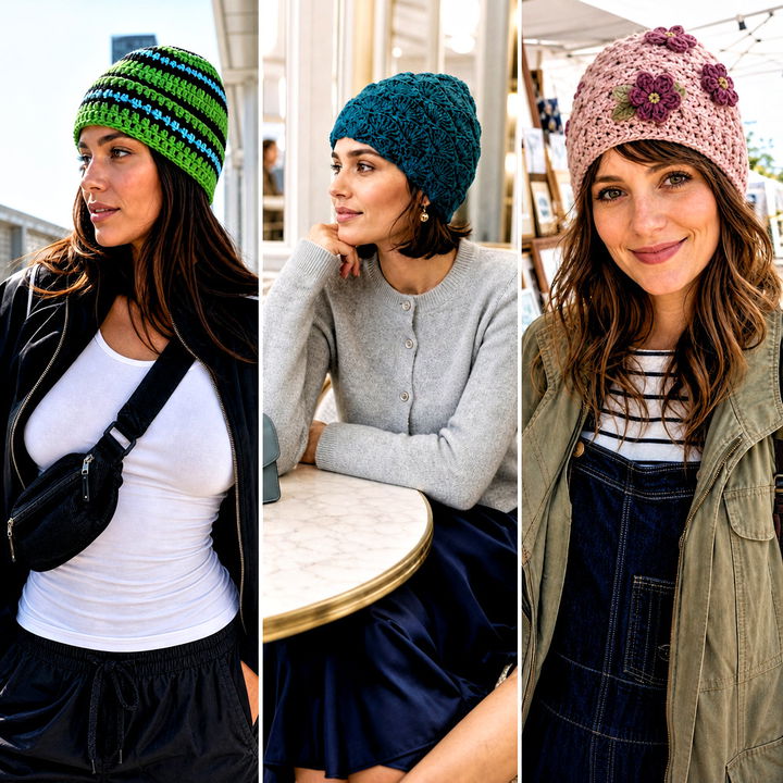 15 Cool Crochet Beanie Outfit Ideas for Effortless Winter Style