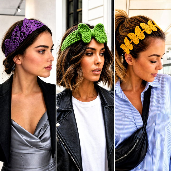15 Crochet Butterfly Headband Outfit Ideas for Summer