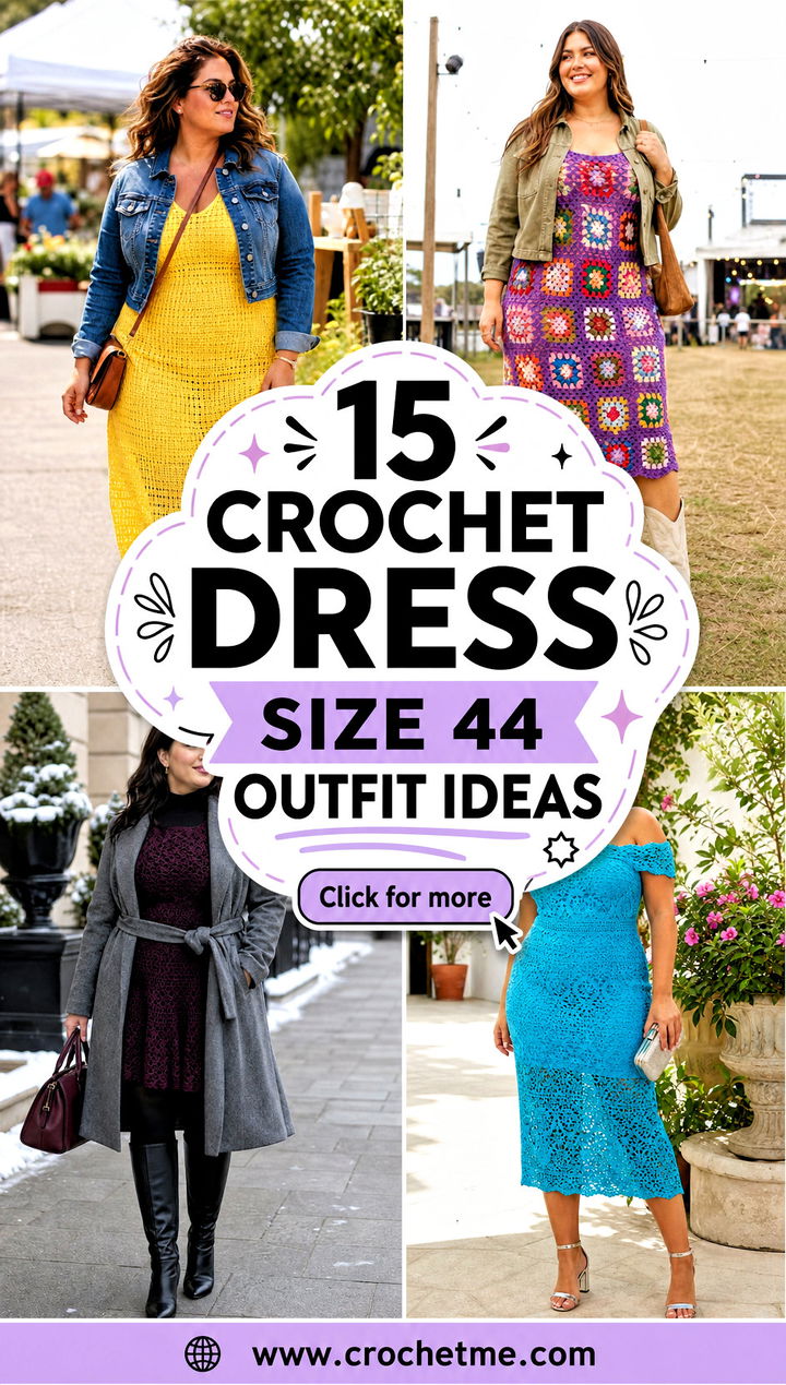 15 crochet dress size 44 outfit ideas - 15 crochet dress size 44 outfit ideas