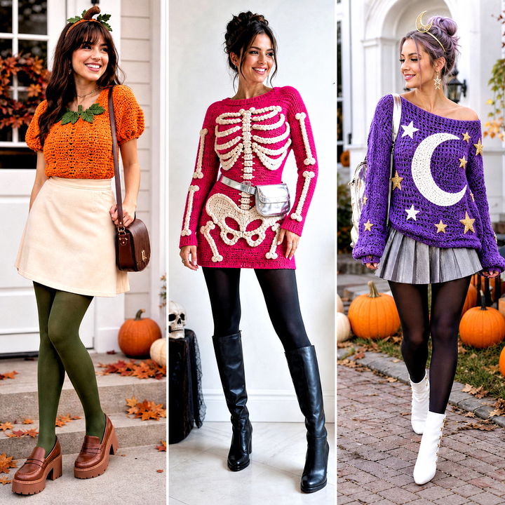 15 Crochet Halloween Costumes Women Outfit Ideas to Try