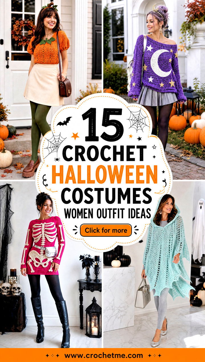 15 crochet halloween costumes women outfit ideas - 15 crochet halloween costumes women outfit ideas