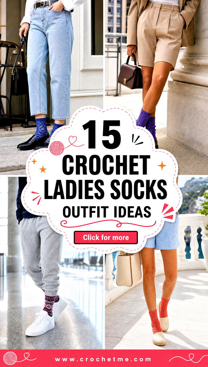 15 crochet ladies socks outfit ideas - 15 crochet ladies socks outfit ideas