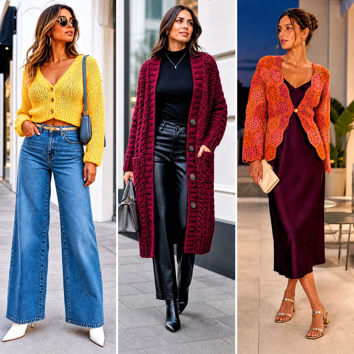 15 Crochet Sweater With Button Closure Outfit Ideas to Try
