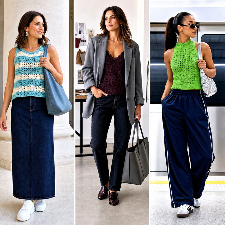 15 Crochet Tank Tops on Hangers Outfit Ideas for Shop Displays