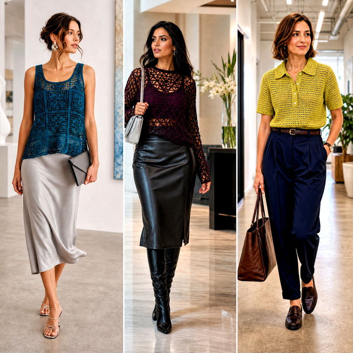 15 Crochet Top With Intricate Outfit Ideas for Artisan Style