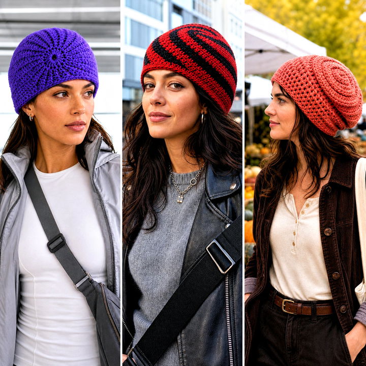 15 Crochet Vintage Swirl Hat Outfit Ideas for Retro Style