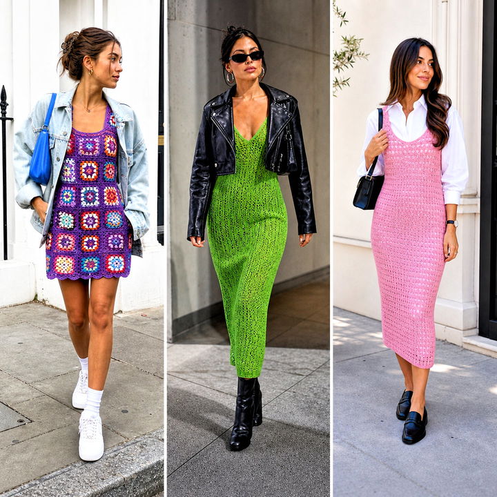 15 Dress Crochet Dress Outfit Ideas for Chic Handmade Style