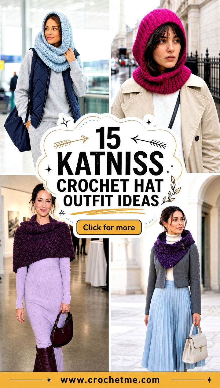 15 katniss crochet hat outfit ideas - 15 katniss crochet hat outfit ideas
