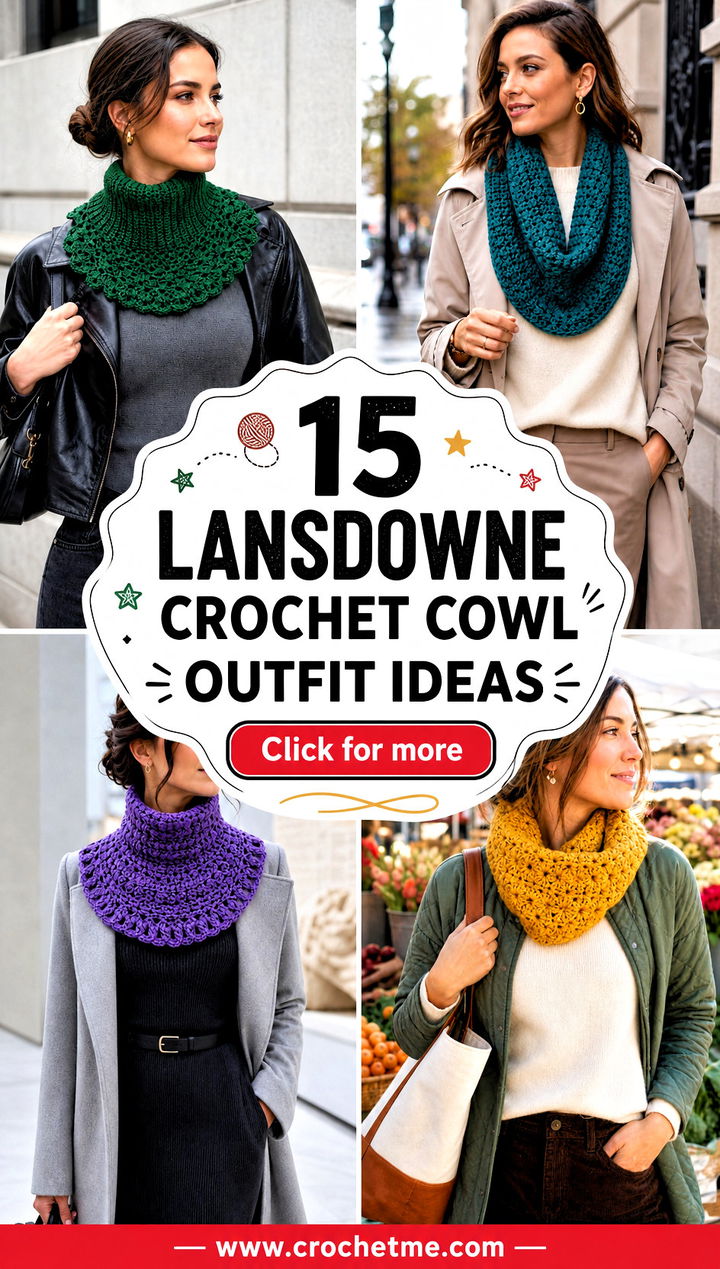 15 lansdowne crochet cowl outfit ideas - 15 lansdowne crochet cowl outfit ideas