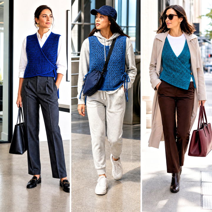 15 Livingstone Crochet Vest Outfit Ideas for Modern Layering