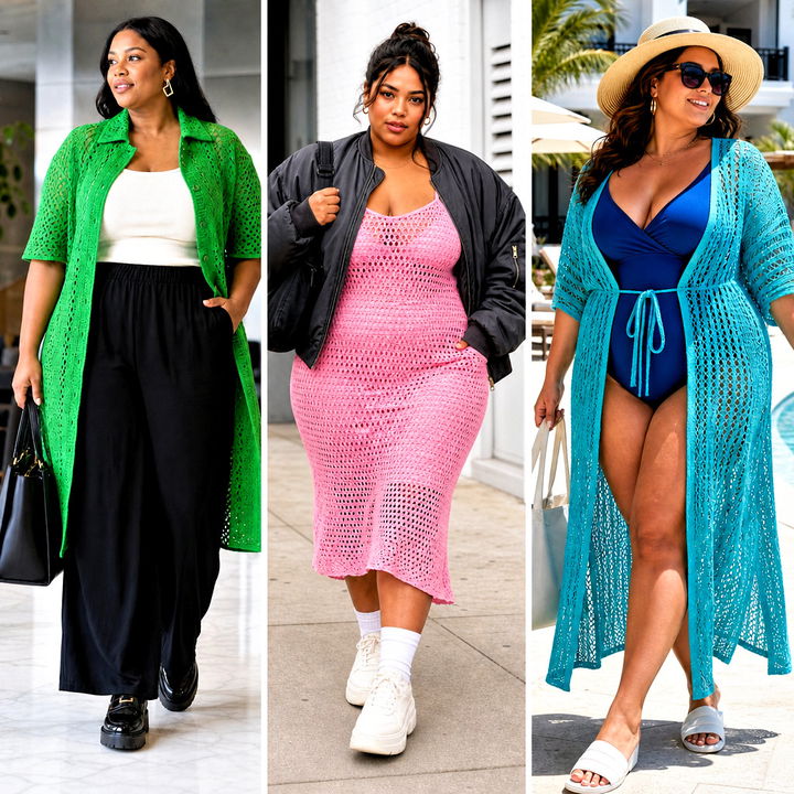 15 Plus Size Crochet Dress Outfit Ideas for Confident Style