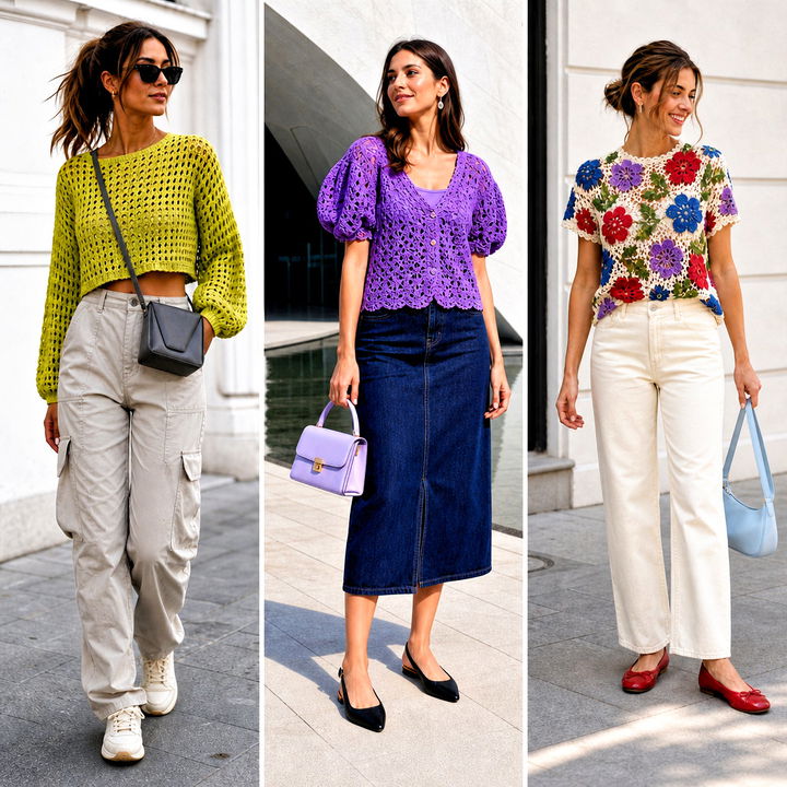 15 Quick Crochet Blouse Outfit Ideas for Effortless Style