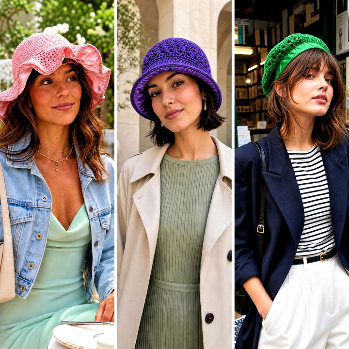 15 Satin Lined Crochet Hat Outfit Ideas for Cozy Comfort