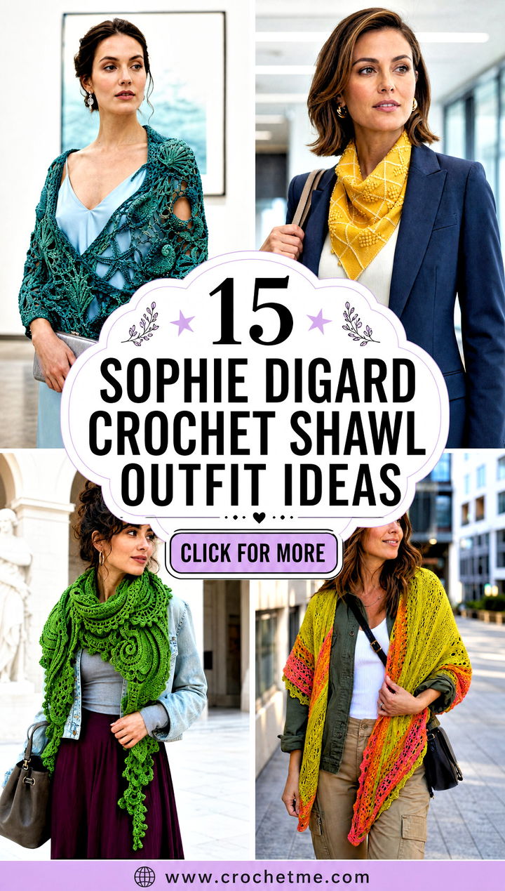 15 sophie digard crochet shawl outfit ideas - 15 sophie digard crochet shawl outfit ideas